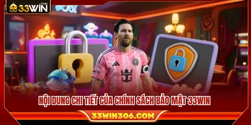 Các điều khoản quan trọng trong chính sách bảo mật 33WIN 